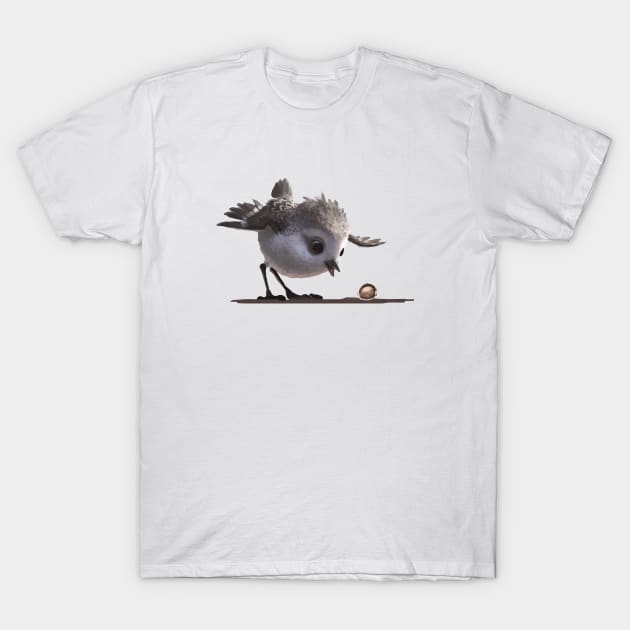 Water-colored Brushed Piper T-Shirt by madmonkey